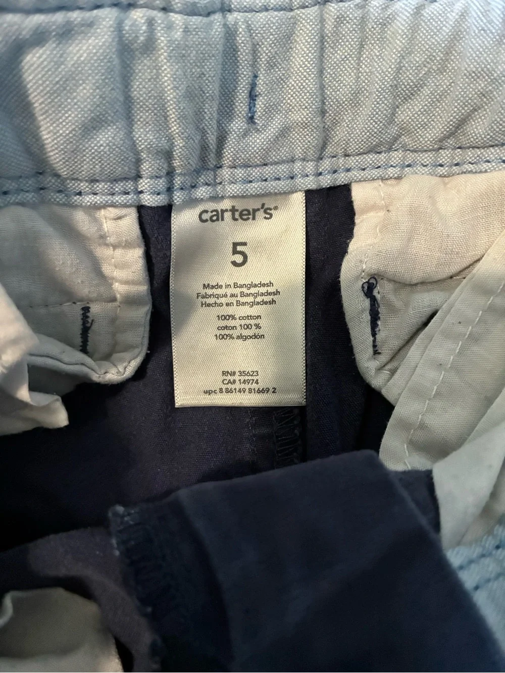 Carters soft cotton